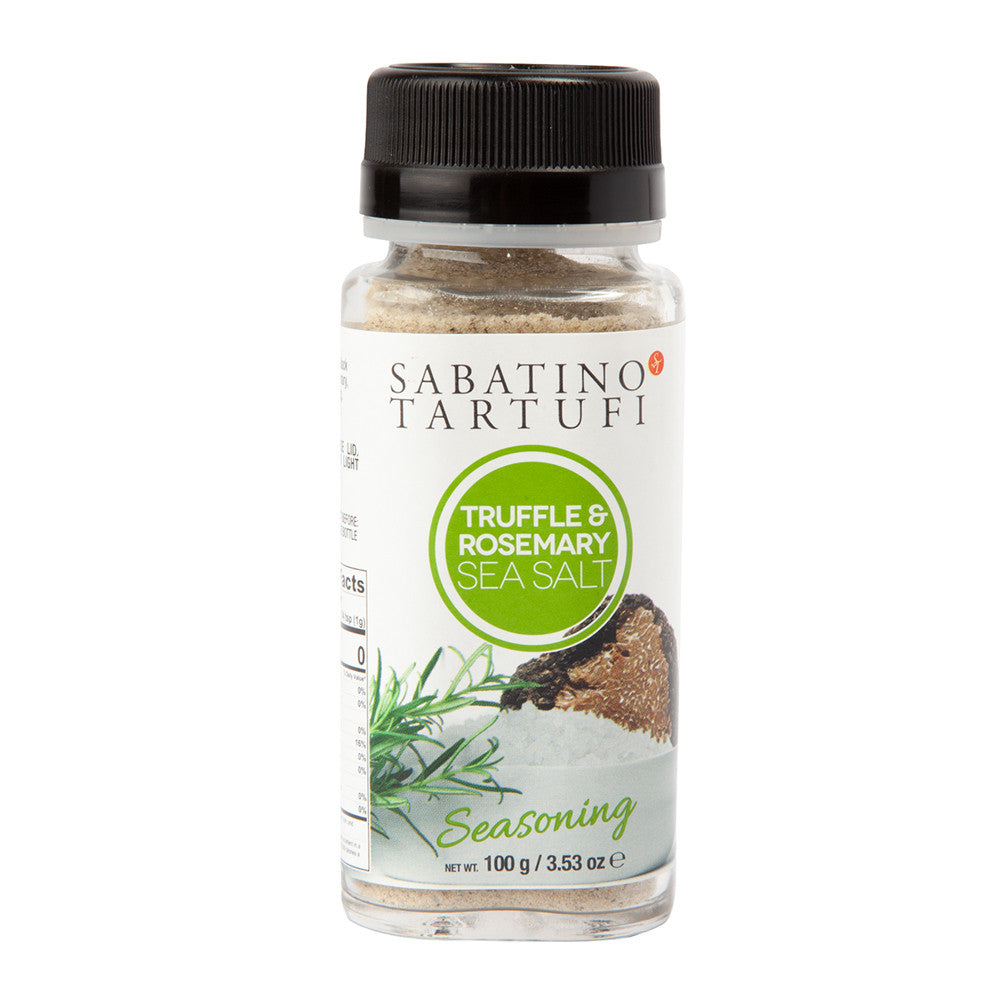 Wholesale Sabatino Tartufi Truffle & Rosemary Sea Salt 3.53 Oz Shaker-6ct Case Bulk