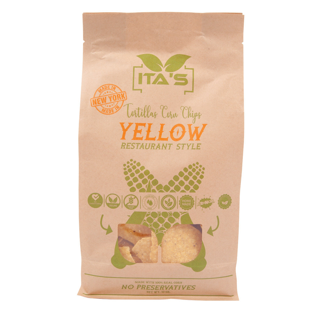 Wholesale Ita’S Tortillas Yellow Corn Chips 10 Oz Bag- Bulk