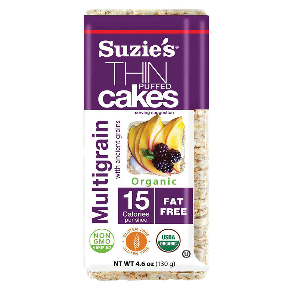 Wholesale Suzie'S Multigrain Thin Cakes 4.9 Oz-12ct Case Bulk