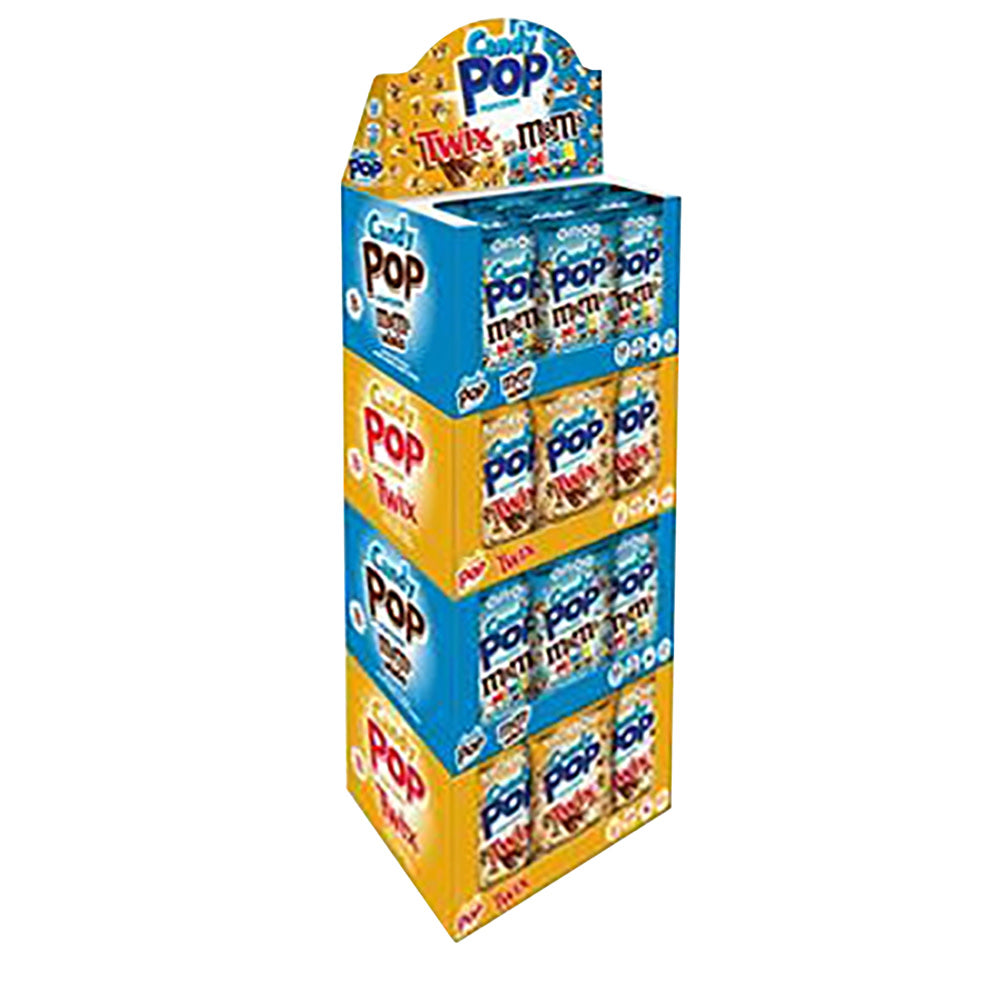 Wholesale Candy Pop Twix/M&M'S 5.25 Oz Shipper-48ct Case Bulk