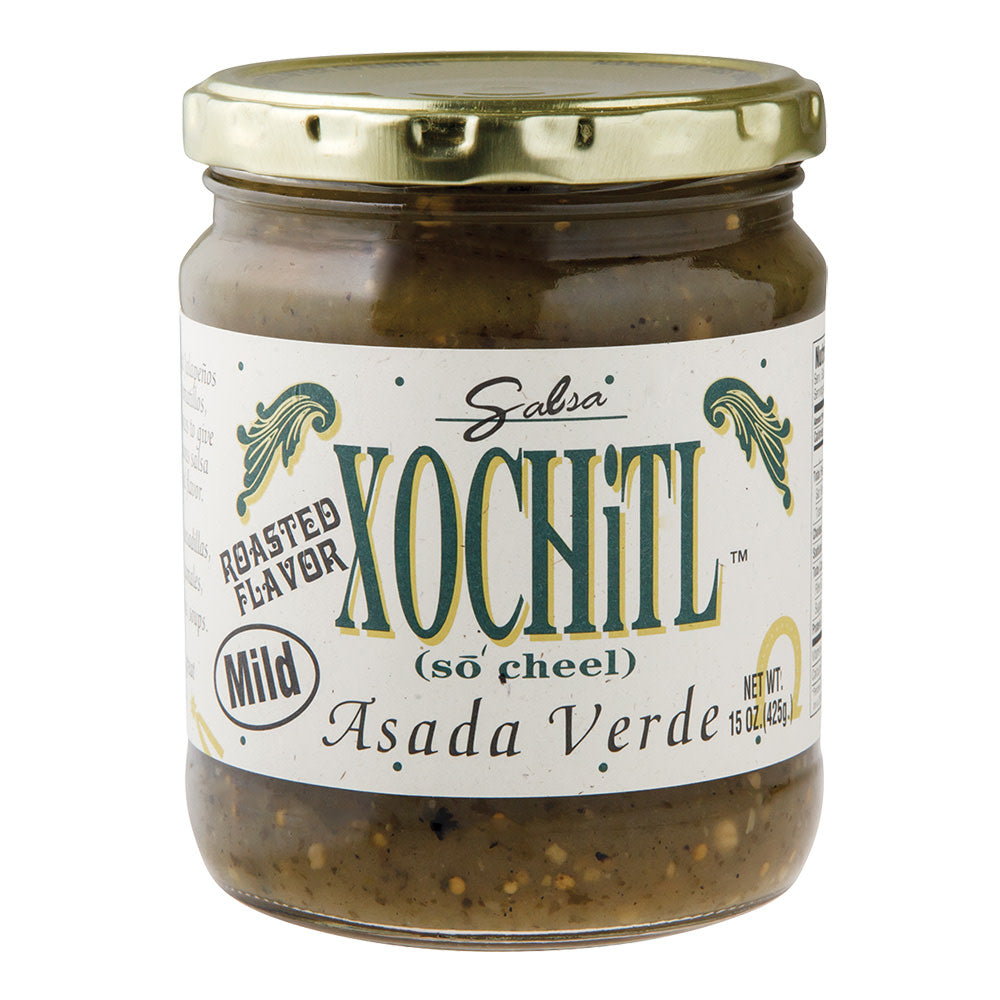 Wholesale Xochitl Asada Verde Mild Salsa 15 Oz Jar-6ct Case Bulk