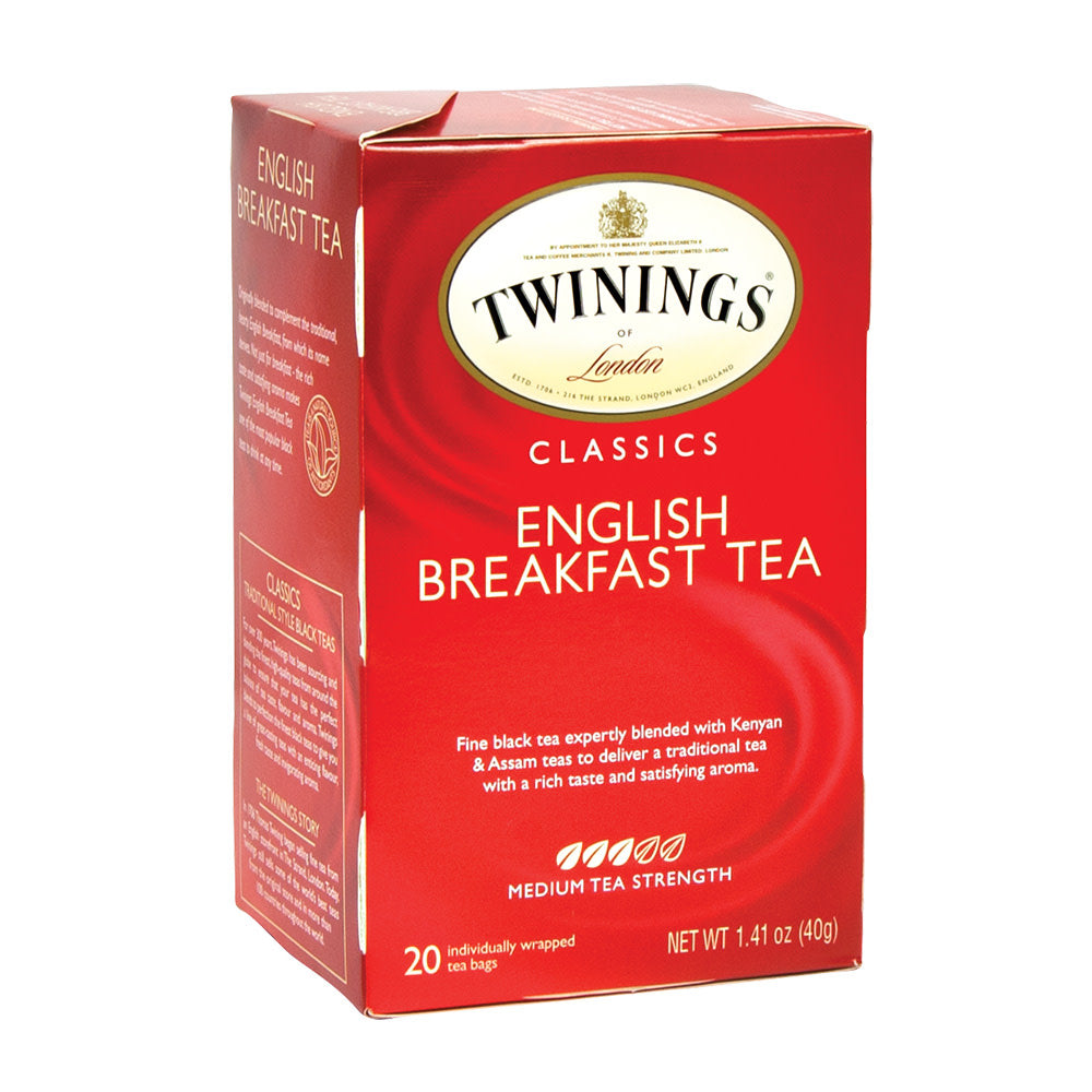 Wholesale Twinings English Breakfast Tea 20 Ct Box-6ct Case Bulk