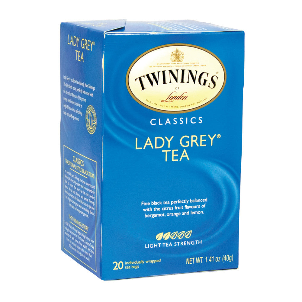 Wholesale Twinings Lady Grey Tea 20 Ct Box-6ct Case Bulk