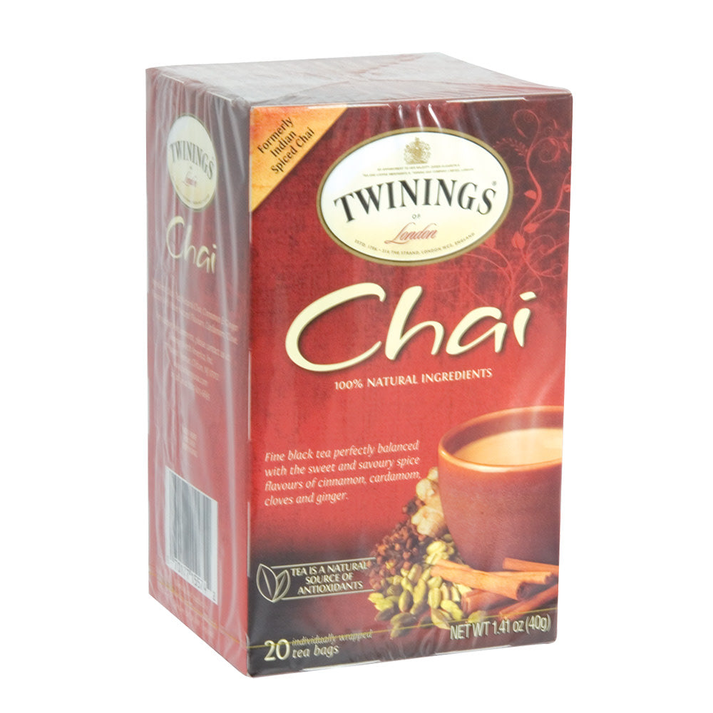 Wholesale Twinings Chai Tea 20 Ct Box-6ct Case Bulk