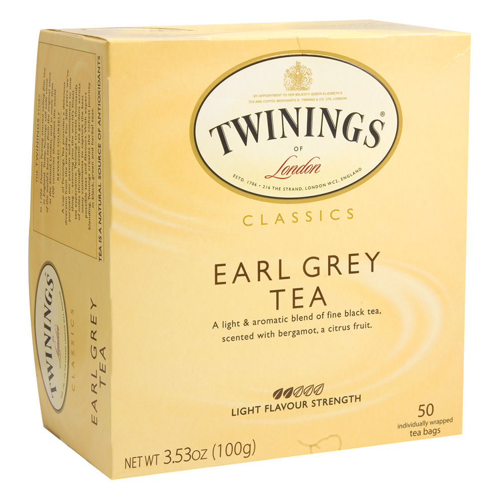 Wholesale Twinings Earl Grey Tea 50 Ct Box-6ct Case Bulk