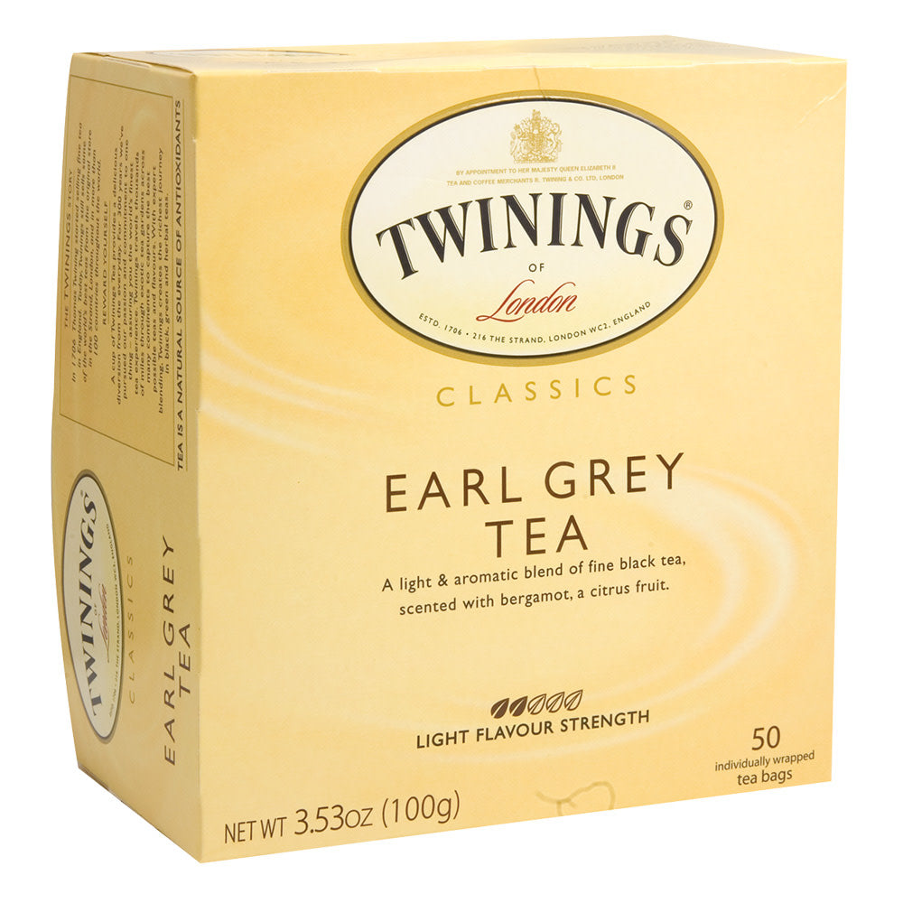 Wholesale Twinings Earl Grey Tea 50 Ct Box- Bulk