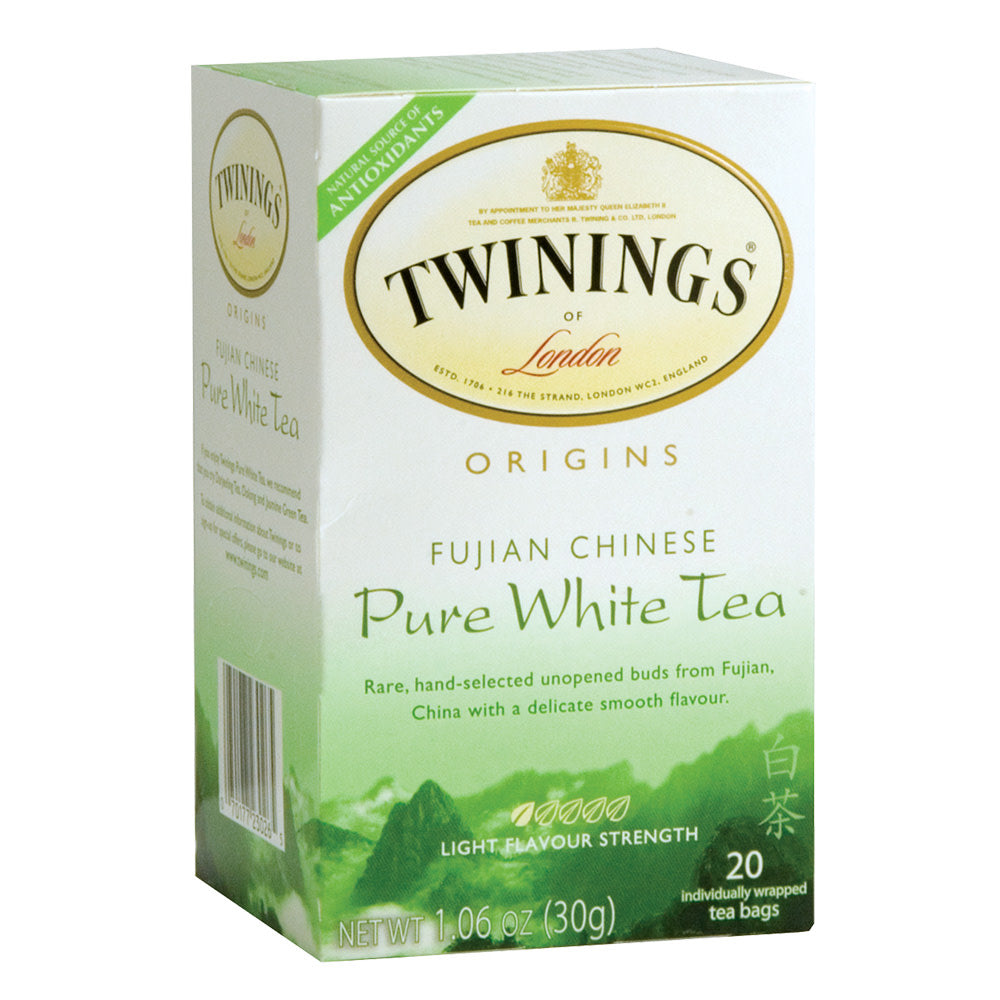 Wholesale Twinings Pure White Tea 20 Ct Box-6ct Case Bulk