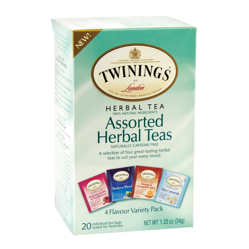 Wholesale Twinings Assorted Herbal Tea 20 Ct Box- Bulk