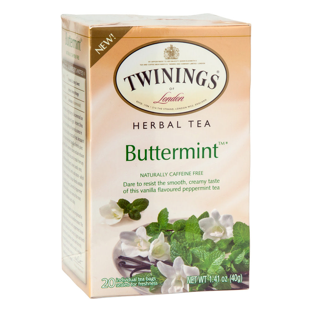 Wholesale Twinings Buttermint Herbal Tea 20 Ct Box-6ct Case Bulk