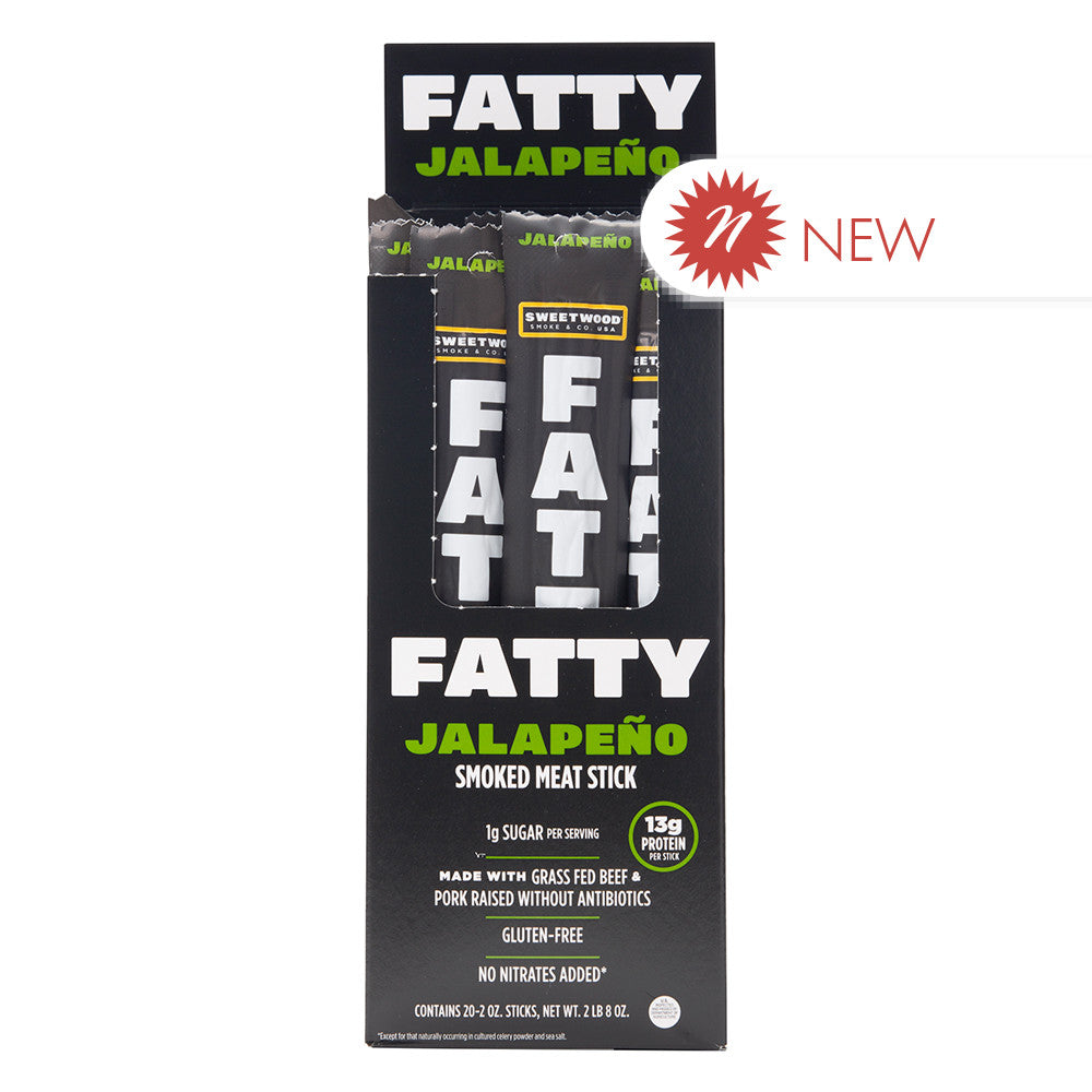 Wholesale Fatty Meat Stick - Jalapeno - 2Oz- Bulk