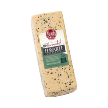 Horseradish & Chive Havarti Loaf Cheese 9 lb
