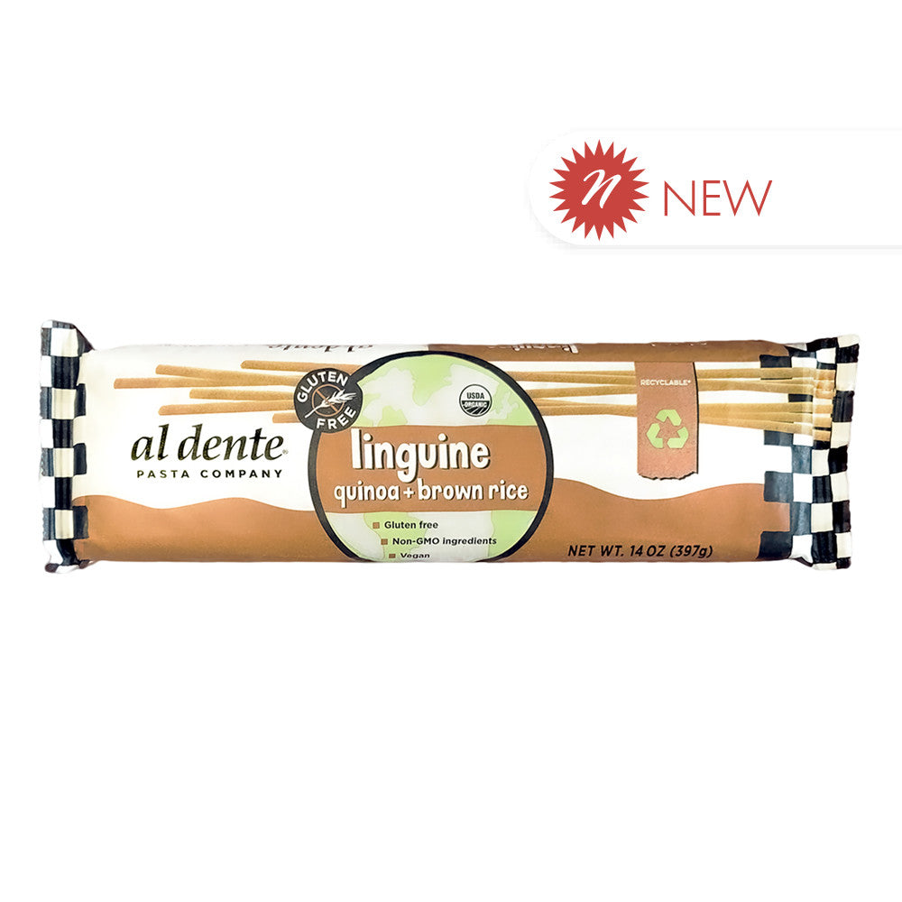 Al Dente - Quinoa Brown Rice Linguine - 14Oz