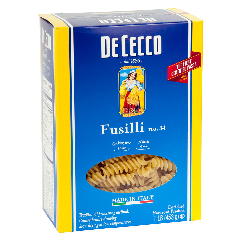 Wholesale De Cecco Penne Rigate Pasta 16 Oz Box # 41- Bulk