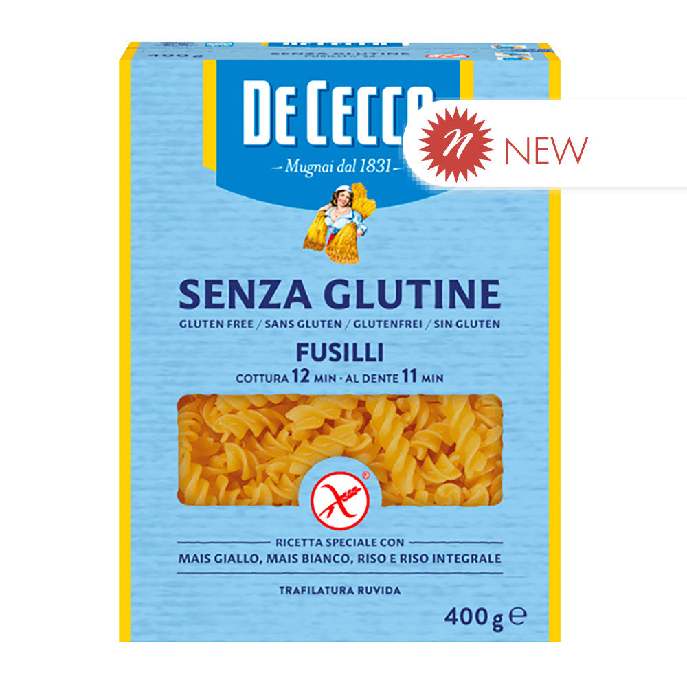Wholesale Dececco Gluten Free Fusilli 12 Oz Box- Bulk