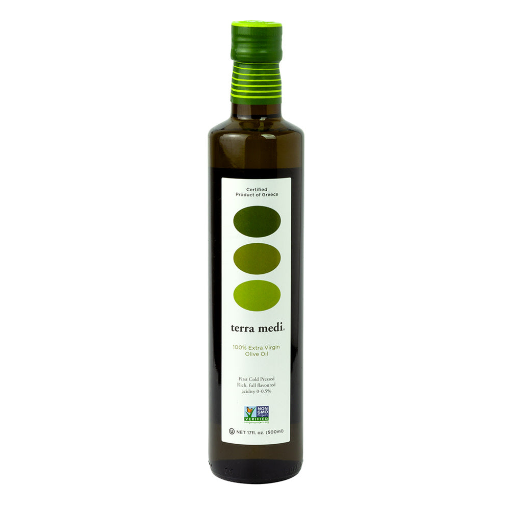 Wholesale Terra Medi Extra Virigin Olive Oil 17 Oz Bottle-6ct Case Bulk