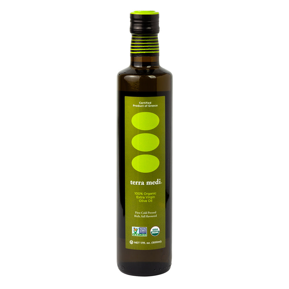 Wholesale Terra Medi Organic Extra Virgin Olive Oil 17 Oz Bottle-6ct Case Bulk