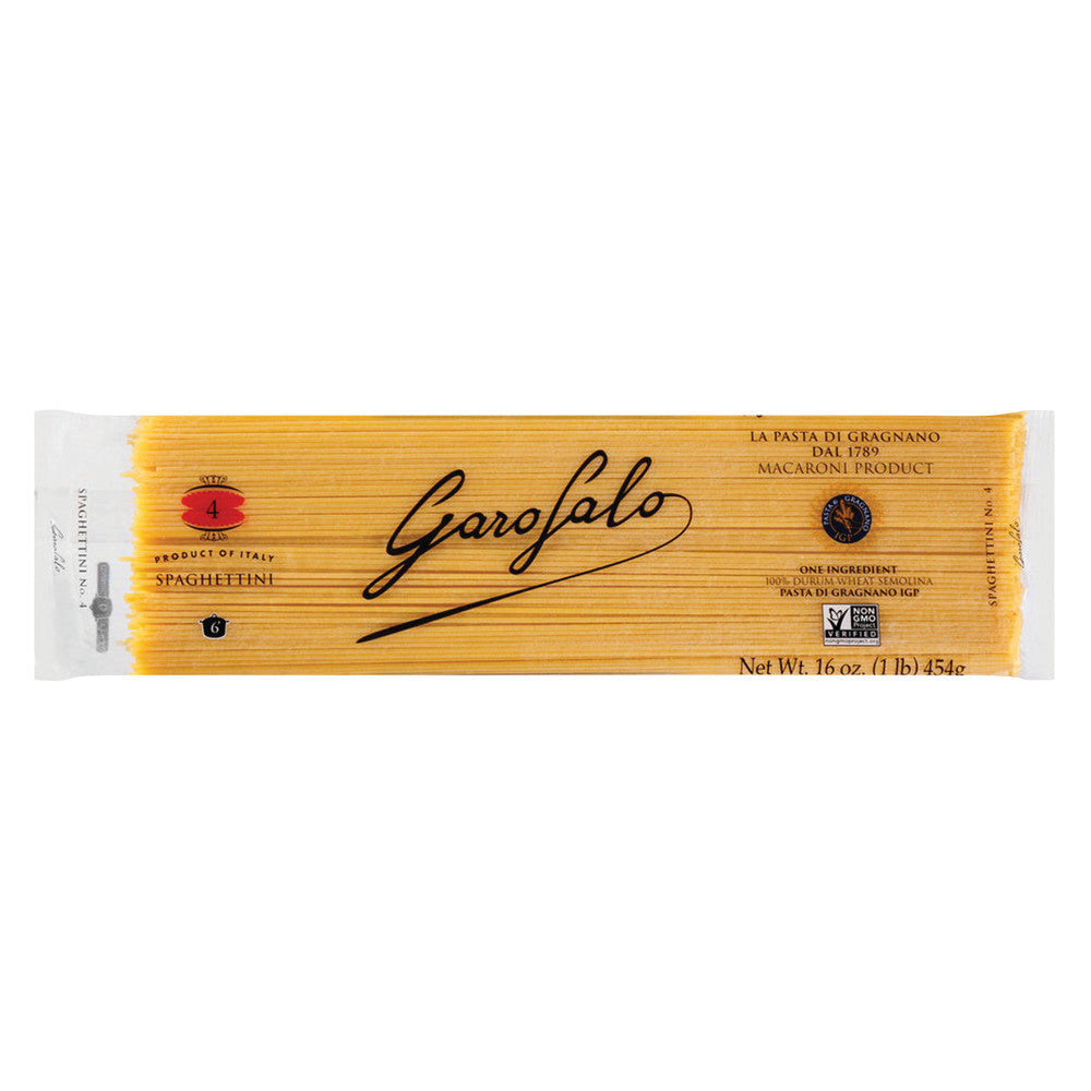 Wholesale Garofalo Spaghettini Pasta 16 Oz Bag-20ct Case Bulk