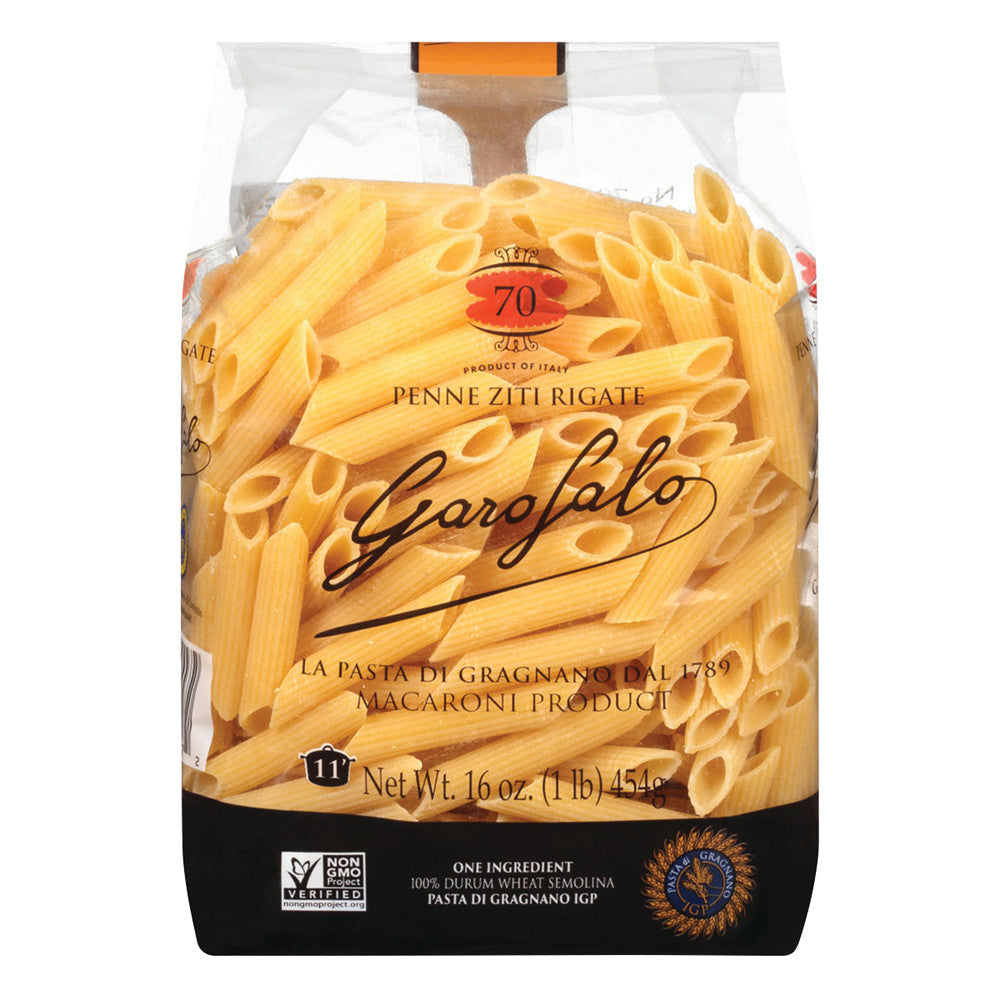 Wholesale Garofalo Penne Rigate Pasta 16 Oz Bag-12ct Case Bulk