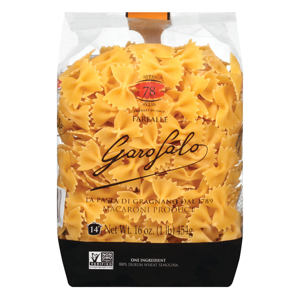 Wholesale Garofalo Farfalle 16 Oz Bag-12ct Case Bulk