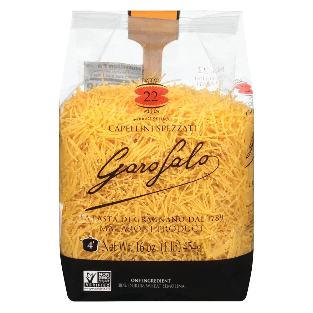 Wholesale Garofalo Capellini Spezzati 16 Oz Bag- Bulk