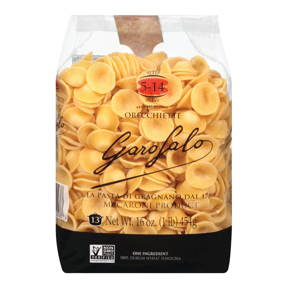 Wholesale Garofalo Orrecchiette Pasta 16 Oz Bag-12ct Case Bulk