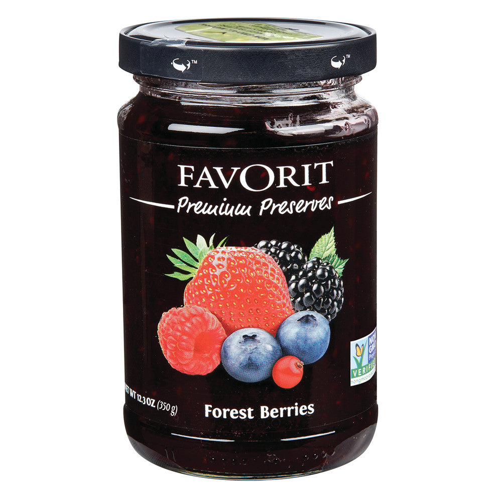 Wholesale Favorite Forest Berries Preserves 12.3 Oz Jar- Bulk