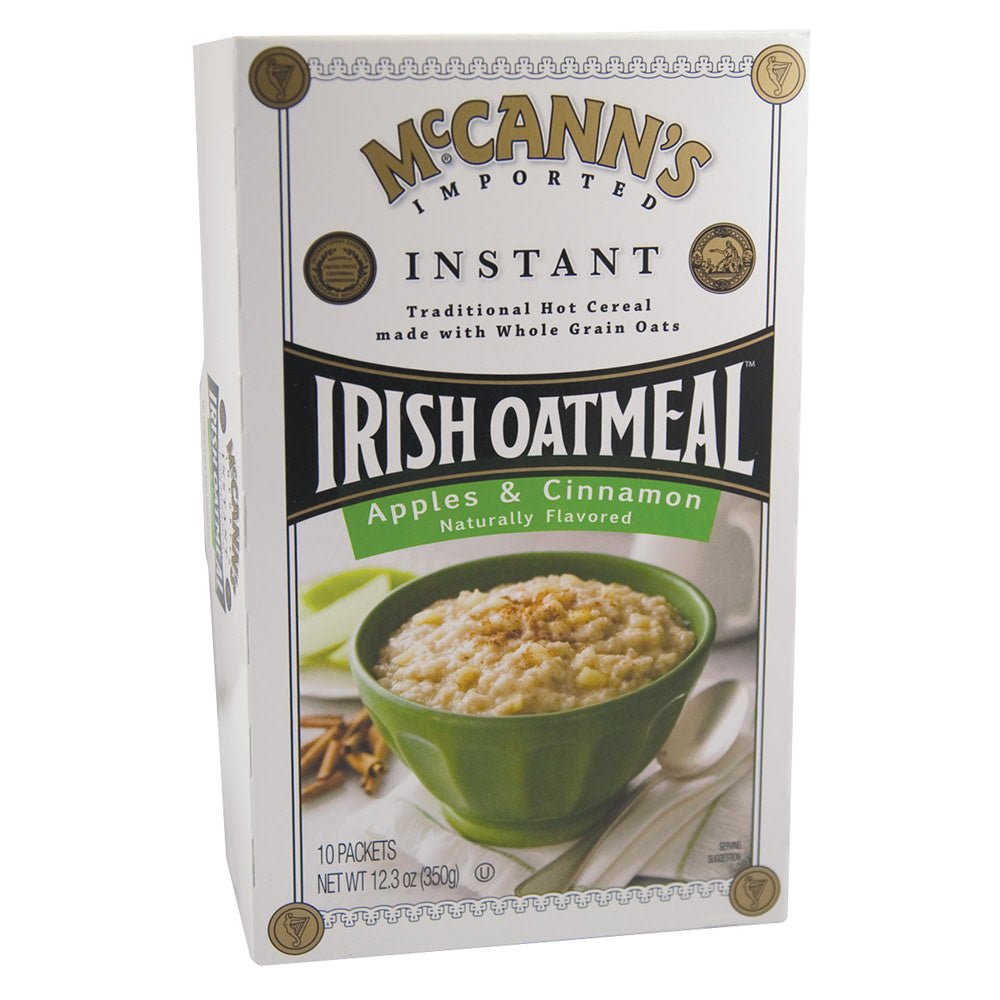 Wholesale Mccann'S Instant Irish Oatmeal Apple Cinnamon 12.5 Oz Box-12ct Case Bulk