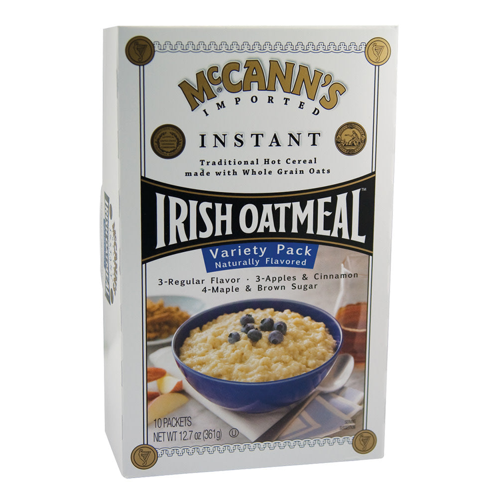 Wholesale Mccann'S Instant Irish Oatmeal Variety Pack 12.75 Oz Box-12ct Case Bulk