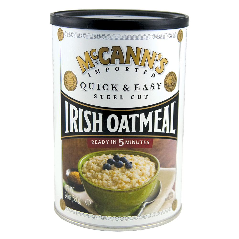 Wholesale Mccann'S Quick And Easy Steel Cut Irish Oatmeal 24 Oz Canister-12ct Case Bulk