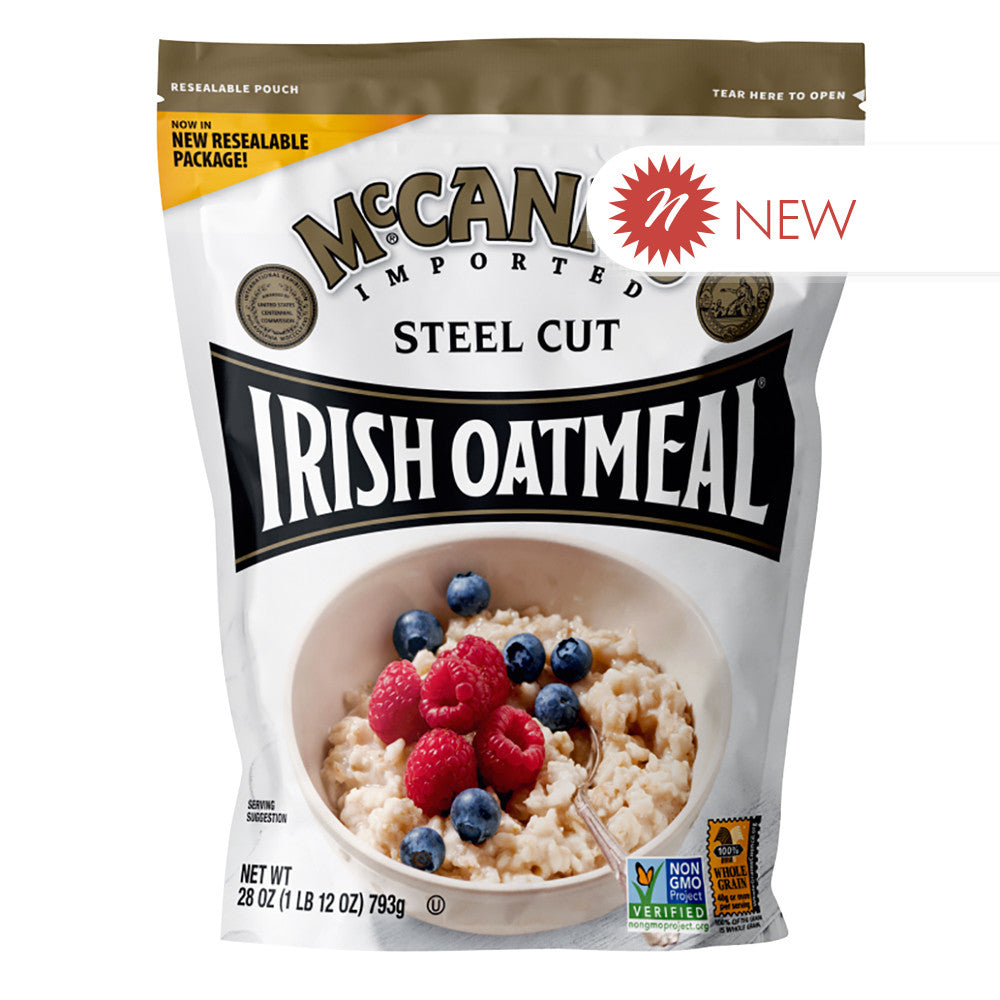 Wholesale Mccann'S Steel Cut Oatmeal 28 Oz Pouch-6ct Case Bulk