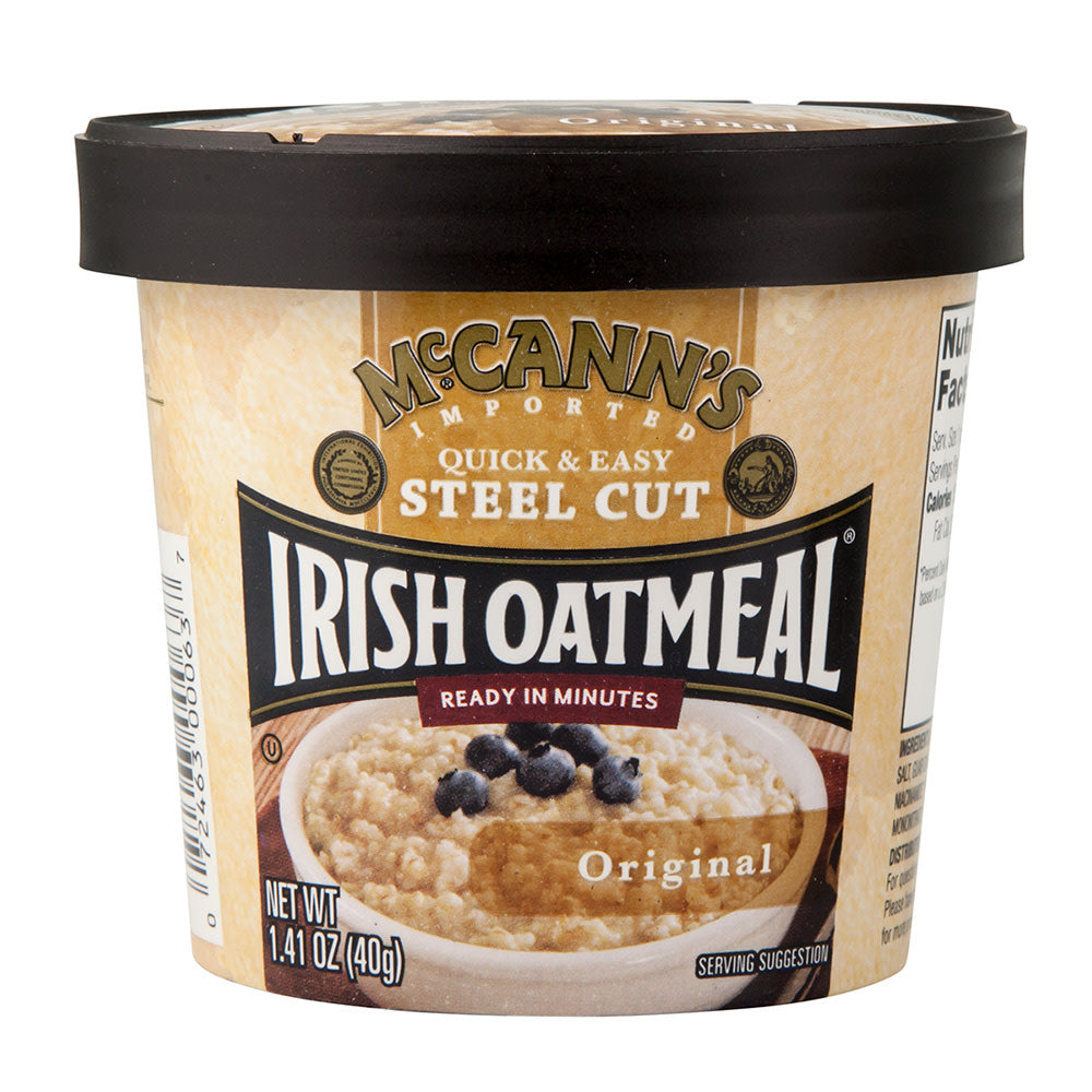 Wholesale Mccann'S Steel Cut Instant Irish Oatmeal Original 1.41 Oz Cup- Bulk
