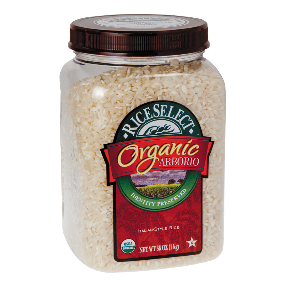 Wholesale Texmati Organic Arborio 32 Oz Jar-4ct Case Bulk