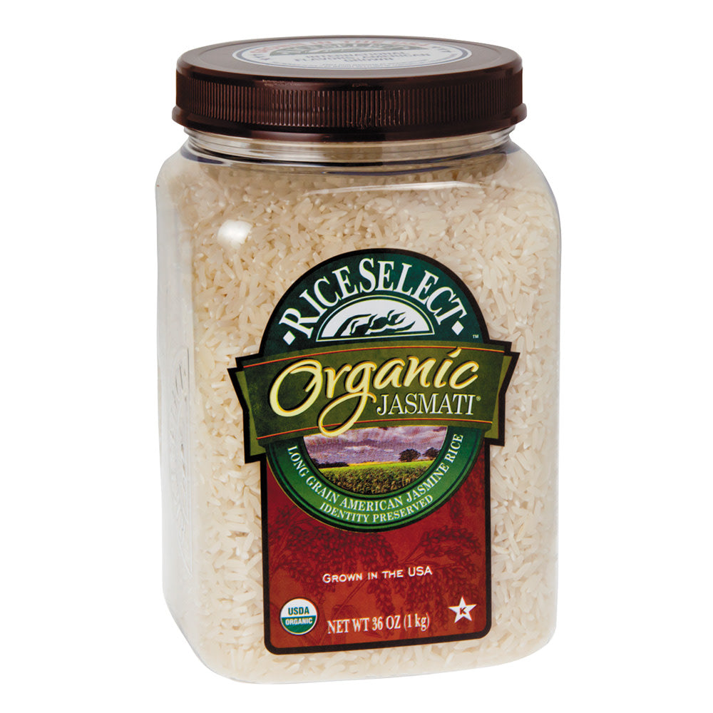 Wholesale Texmati Organic Jasmati Rice 32 Oz Jar-4ct Case Bulk