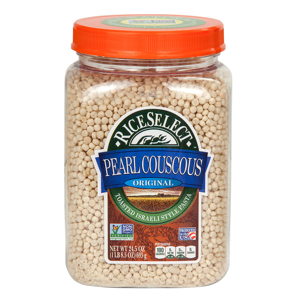 Wholesale Texmati Pearl Couscous 24.5 Oz Jar-4ct Case Bulk