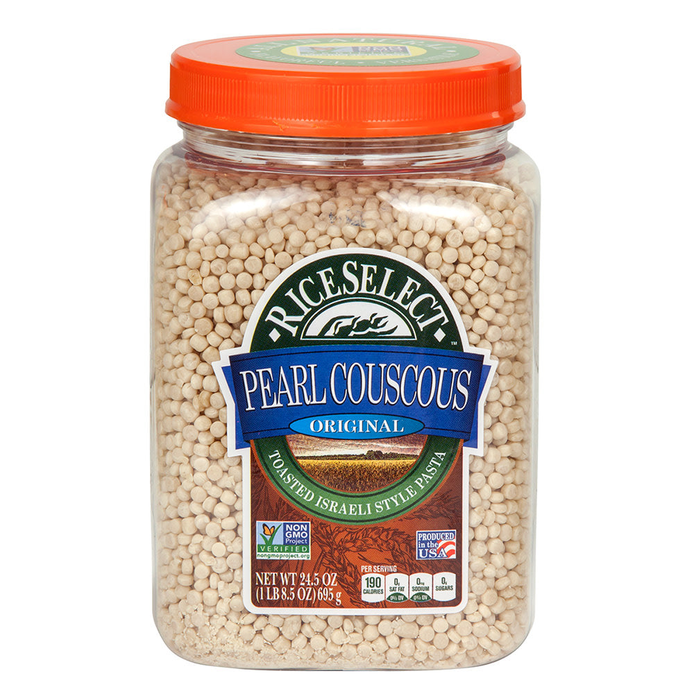 Wholesale Texmati Pearl Couscous 24.5 Oz Jar- Bulk
