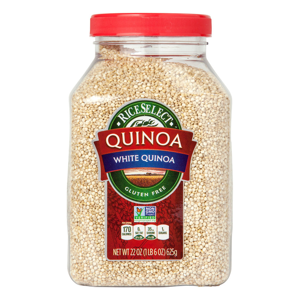 Wholesale Texmati White Quinoa 22 Oz Jar-4ct Case Bulk