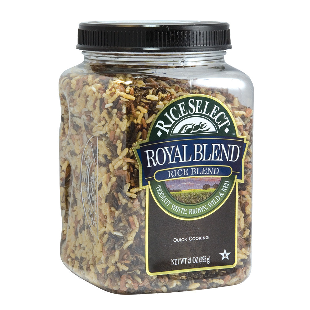 Wholesale Texmati Royal Rice Blend 21 Oz Jar-4ct Case Bulk