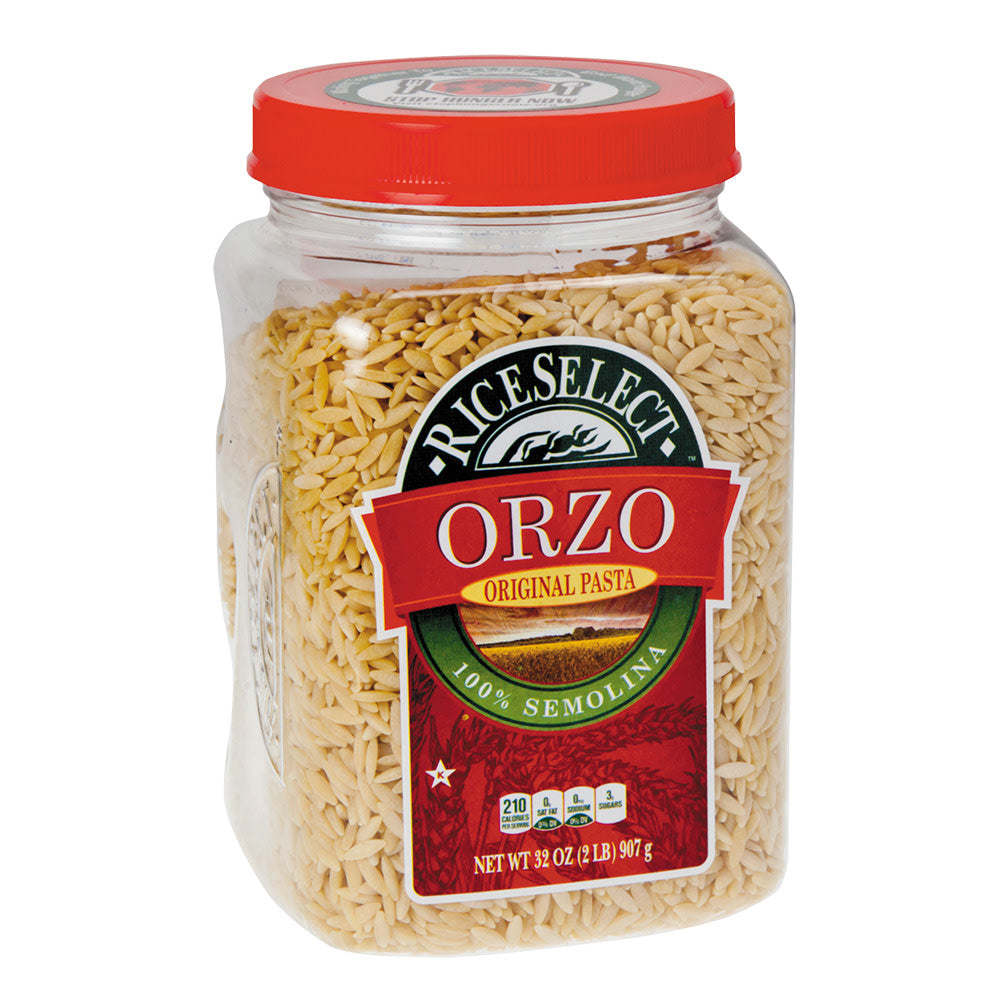 Wholesale Texmati Original Orzo Pasta 26.5 Oz Jar-4ct Case Bulk