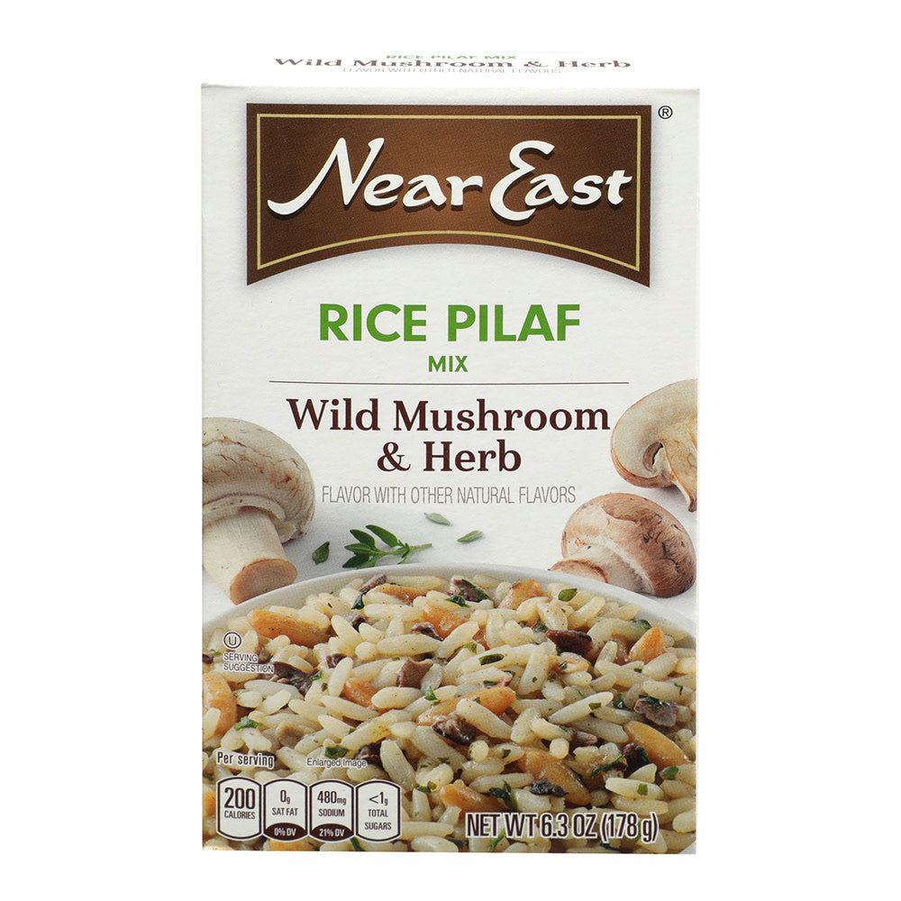 Wholesale Near East Wild Mushroom And Herb Rice Pilaf 6.3 Oz Box- Bulk
