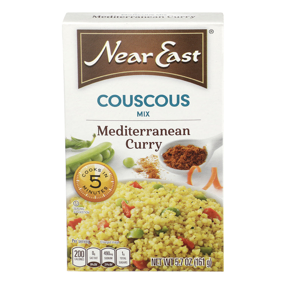 Wholesale Near East Mediterranean Curry Couscous 5.7 Oz Box-12ct Case Bulk