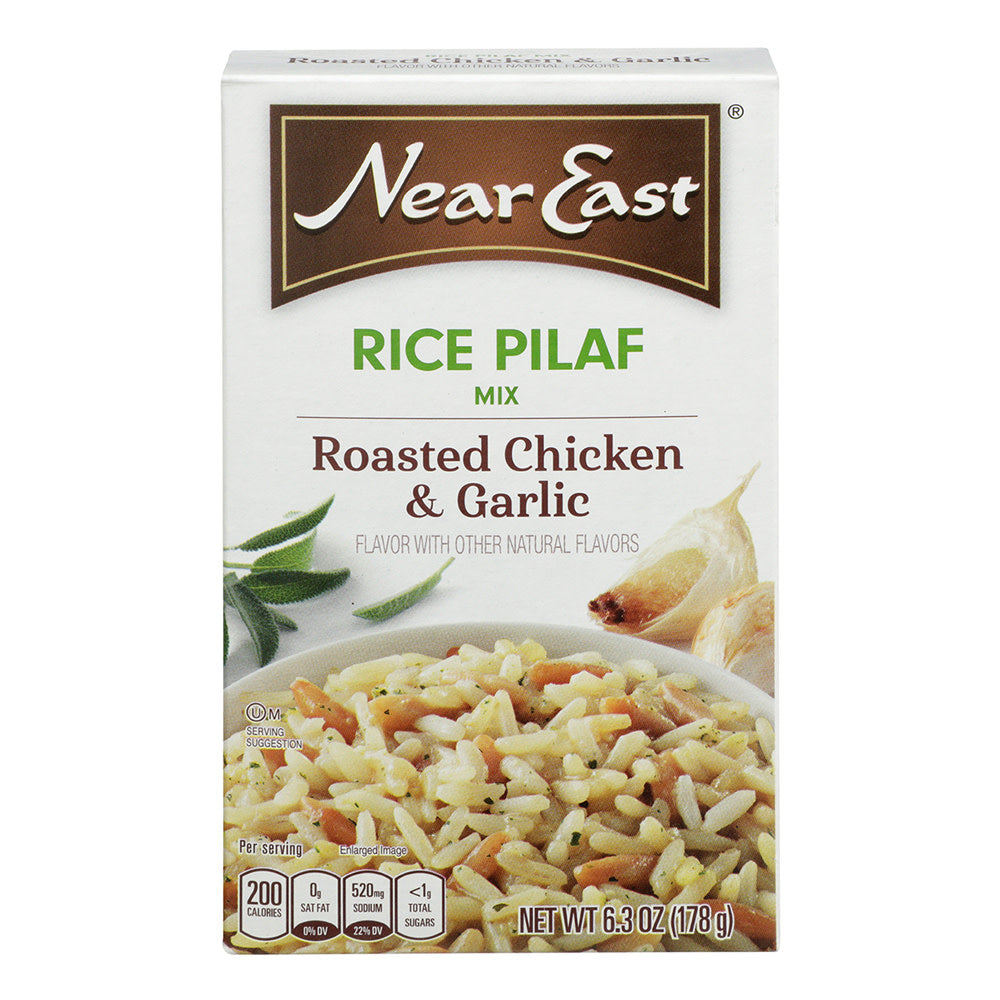 Wholesale Near East Roasted Chicken And Garlic Rice Pilaf 6.3 Oz Box- Bulk