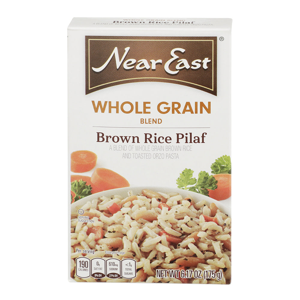 Wholesale Near East Whole Grain Brown Rice Pilaf 6.25 Oz Box-12ct Case Bulk