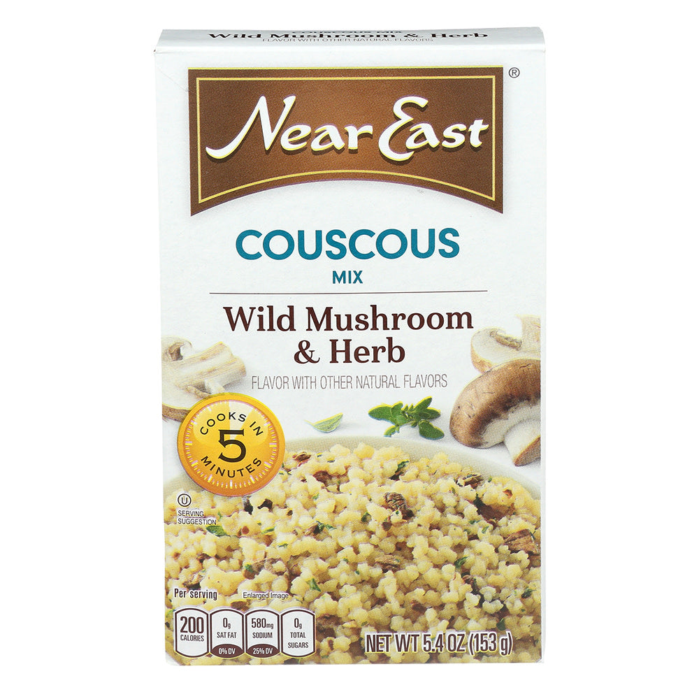 Wholesale Near East Wild Mushroom And Herb Couscous 5.4 Oz Box-12ct Case Bulk