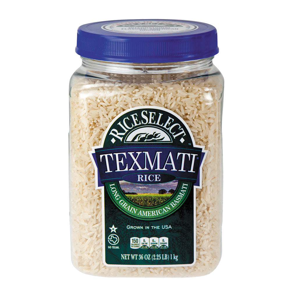 Wholesale Texmati White Rice 32 Oz Jar-4ct Case Bulk