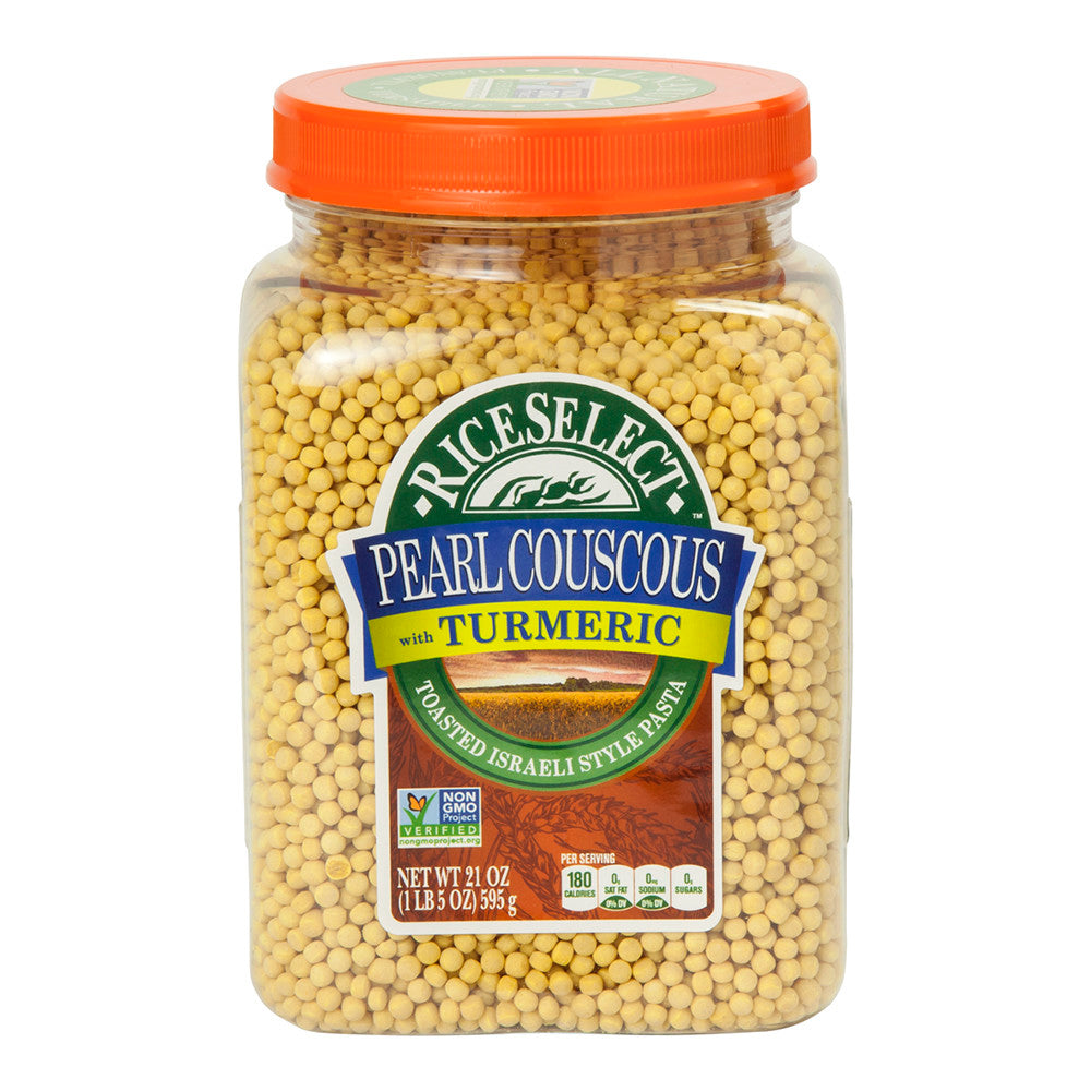 Wholesale Texmati Pearl Couscous With Tumeric 21 Oz- Bulk