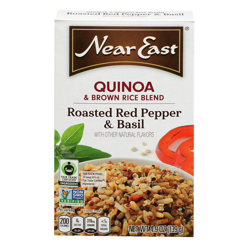 Wholesale Near East Roasted Red Pepper And Basil Quinoa 4.9 Oz Box- Bulk