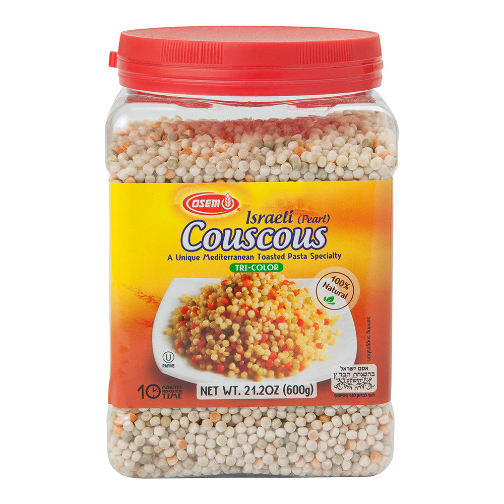 Wholesale Osem Tri-Color Couscous 21.16 Oz Canister- Bulk