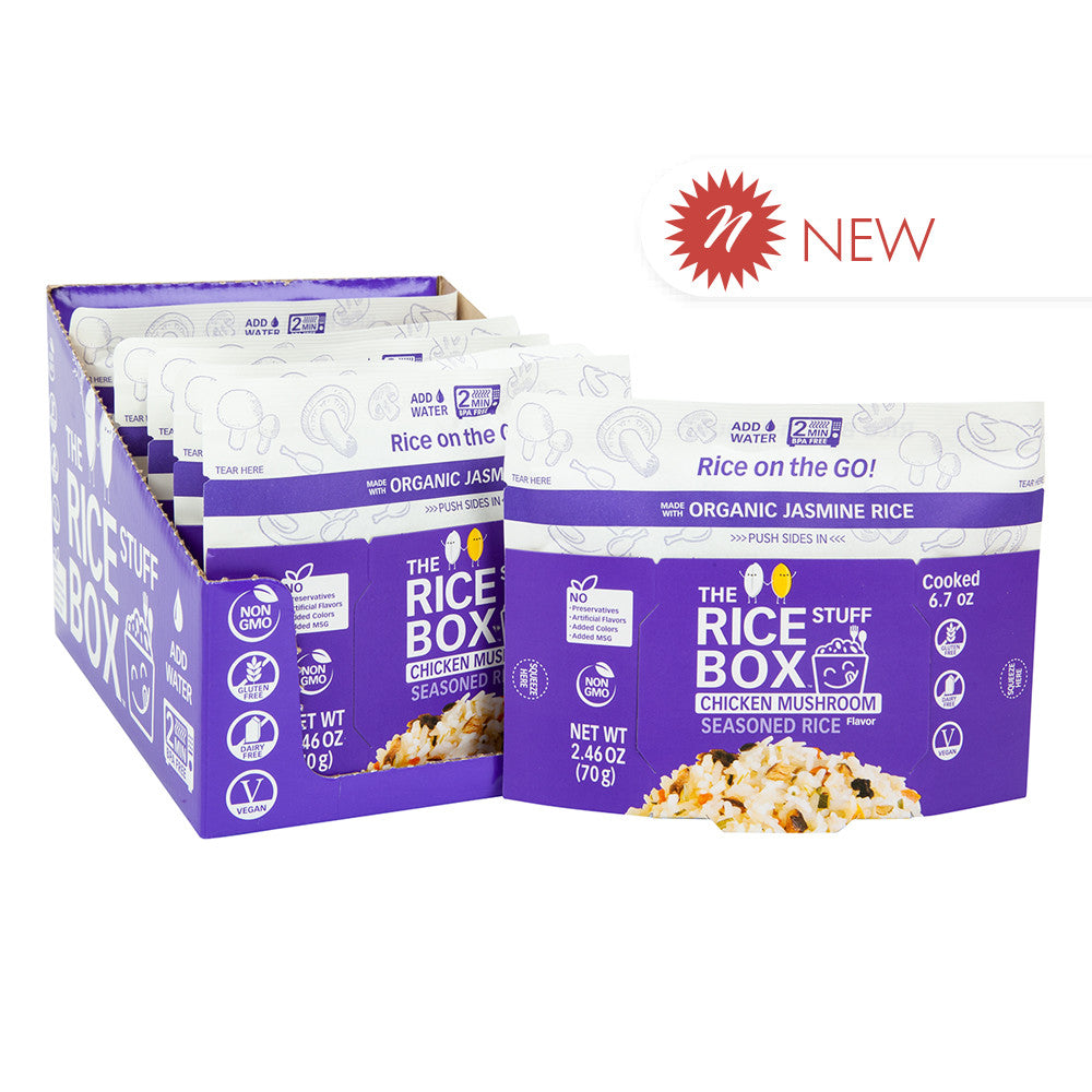 The Rice Stuff - Chicken Mushroom Rice Box - 2.46Oz – BoxNCase