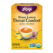 Wholesale Yogi Tea Honey Lemon Throat Comfort 16 Ct Box- Bulk