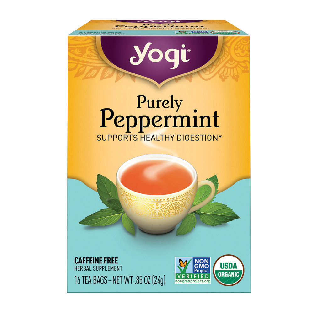 Wholesale Yogi Tea Peppermint 16 Ct Box- Bulk
